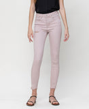 Peony - High Rise Crop Skinny Jeans