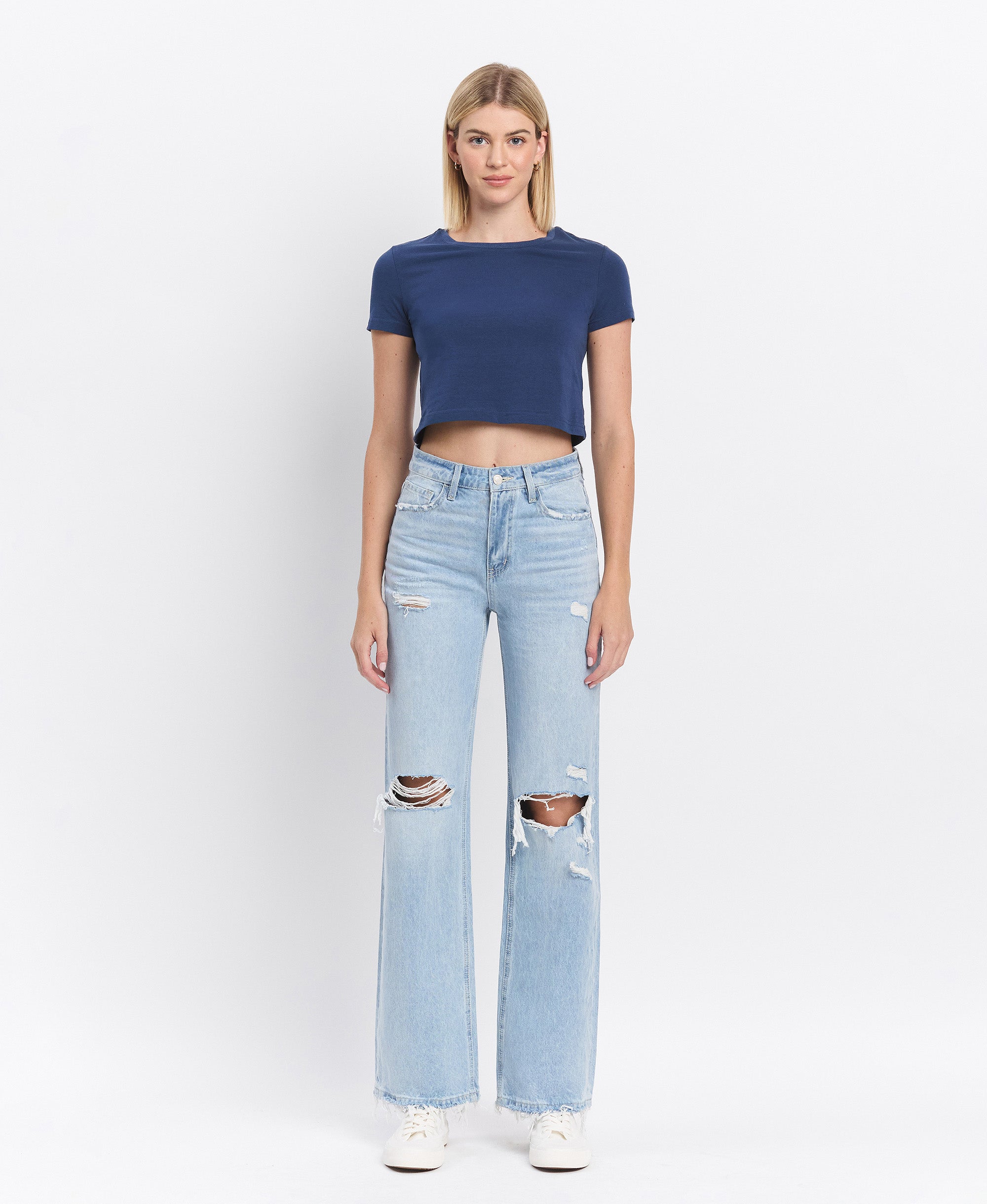 VERVET Western Promise Super High Rise 90's Vintage Flare Jeans