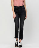 In A Bottle - High Rise Slim Straight Jeans