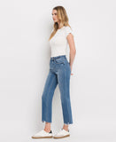 Left 45 degrees product image of Gallant - High Rise Regular Straight Jeans