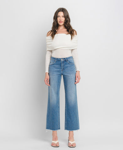 Front product images of Evening Star - High Rise Straight Jeans