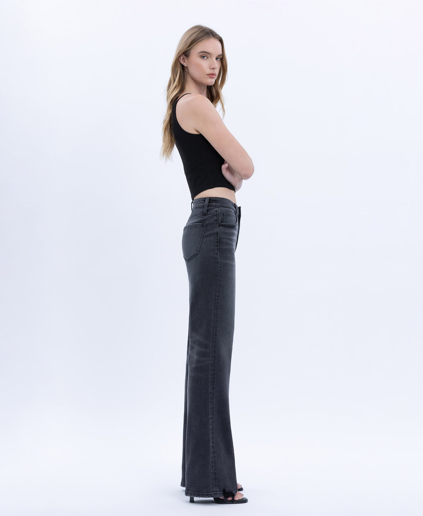 Right side product images of Angelic - High Rise Vintage Flare Jeans