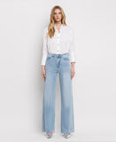 Work Song - Super High Rise Wide Leg Jeans