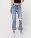 More Likely - High Rise Ankle Flare Jeans