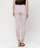 Back product images of Peony - High Rise Crop Skinny Denim Jeans