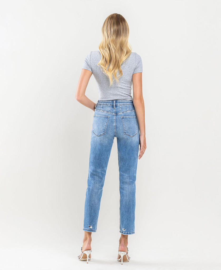 Back product images of Scratch - Stretch Mom Jeans