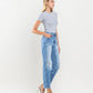 Right 45 degrees product image of Scratch - Stretch Mom Jeans