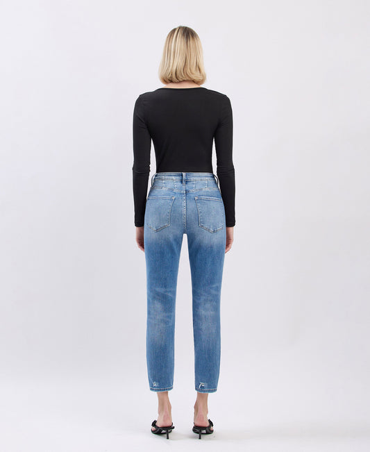 Back product images of Scratch - Stretch Mom Jeans