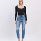 Front product images of Scratch - Stretch Mom Jeans