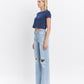 Left 45 degrees product image of Western Promise - Super High Rise 90's Vintage Flare Jeans