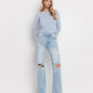 Front product images of Sunny Plains - 90's Vintage Flare Denim Jeans