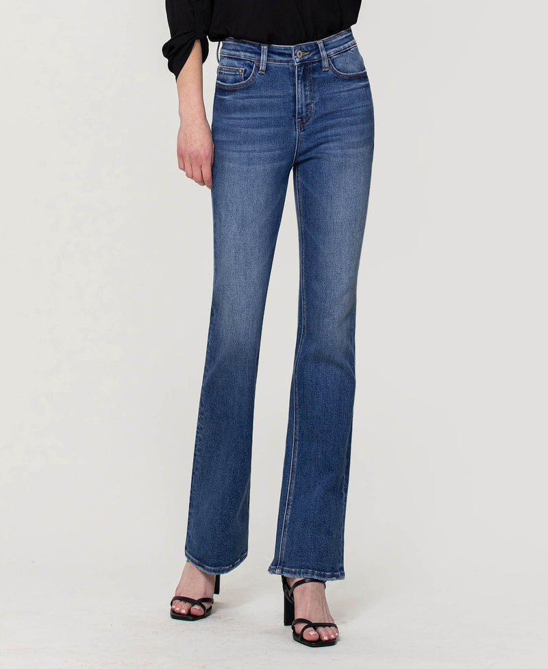 Deep Dive - Mid Rise Flare Jeans