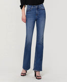 Front product images of Walking on Sunshine - High Rise Stretch Slim Boot Cut Flare Jeans