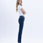 Right side product images of Growing Light - Super High Rise Slim Crop Straight Jeans