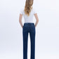 Back product images of Growing Light - Super High Rise Slim Crop Straight Jeans