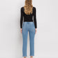 Back product images of Perfect For Now - High Rise Cropped Slim Straight Jeans