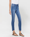 Right 45 degrees product image of The Celebrity Haunt - High Rise Ankle Skinny Jeans