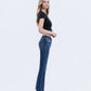 Right 45 degrees product image of Chemical Mood - High Rise Distressed Hem Flare Jeans