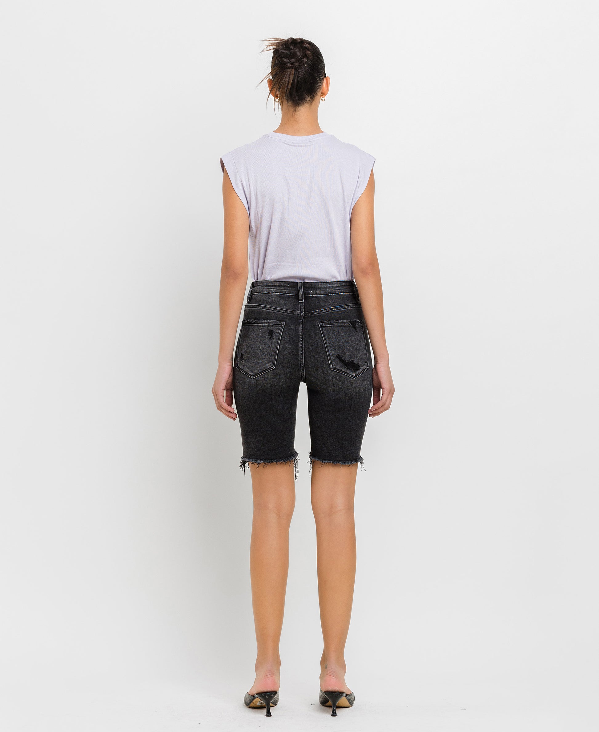 Back product images of Star Affair - Super High Rise Biker Shorts