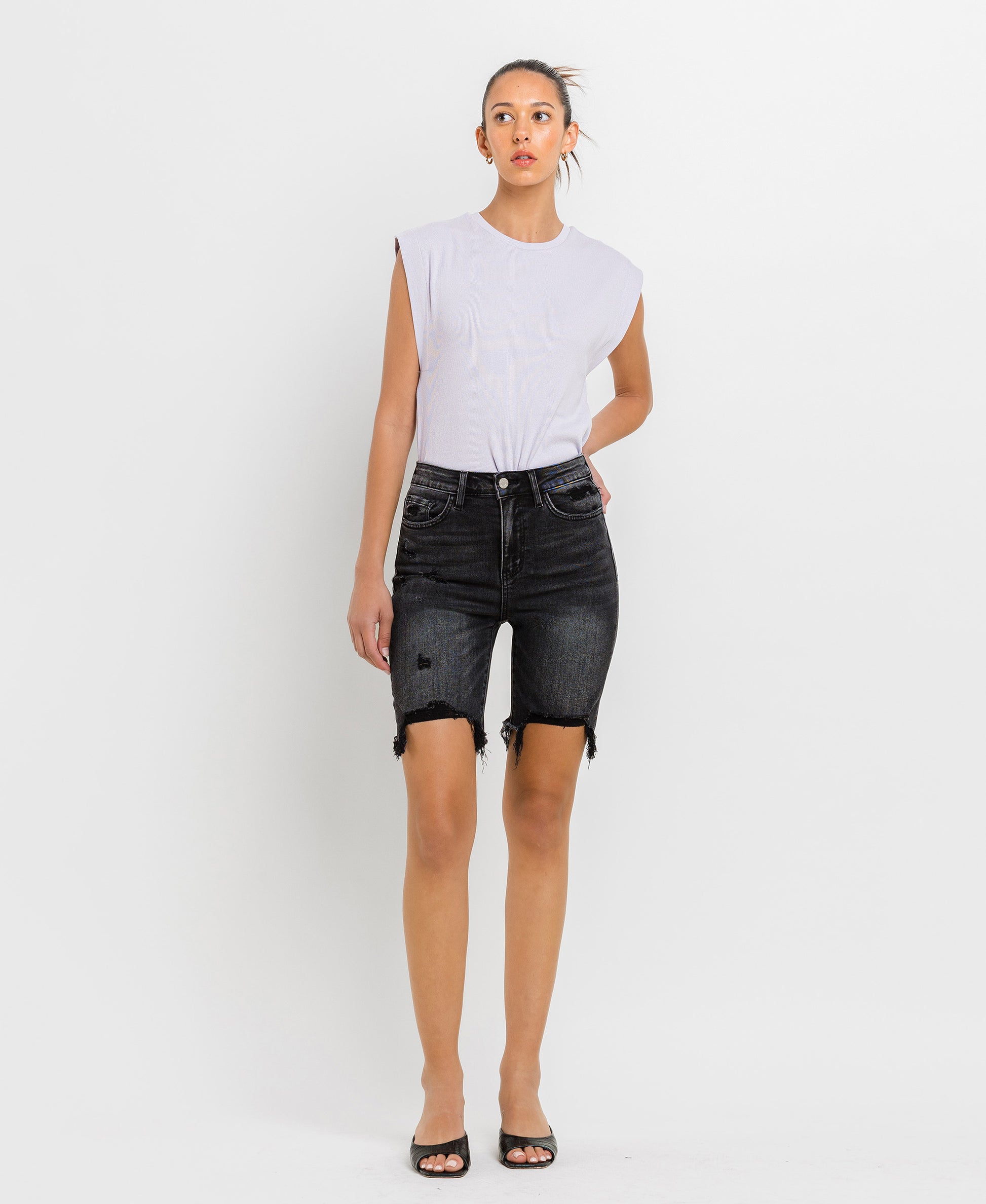 Front product images of Star Affair - Super High Rise Biker Shorts