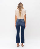 Back product images of Decumaria - High Rise Crop Flare Jeans