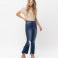 Right 45 degrees product image of Decumaria - High Rise Crop Flare Jeans