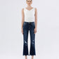 Front product images of Decumaria - High Rise Crop Flare Jeans