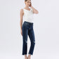 Right 45 degrees product image of Decumaria - High Rise Crop Flare Jeans