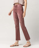 Left 45 degrees product image of Adroitly - High Rise Bootcut Jeans