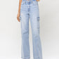 Front product images of Reverent - Super High Rise 90's Vintage Utility Straight Jeans