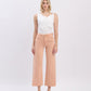 Front product images of Soft Sand - High Rise Wide Leg Jeans