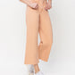 Right 45 degrees product image of Soft Sand - High Rise Wide Leg Jeans 