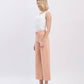 Left 45 degrees product image of Soft Sand - High Rise Wide Leg Jeans