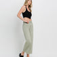 Right 45 degrees product image of Swamp - High Rise Ankle Wide Leg Jeans