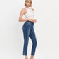 Right 45 degrees product image of Delicate - High Rise Slim Straight Jean