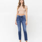 Front product images of Delicate - High Rise Slim Straight Jean