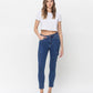 Front product images of Distinguished - High Rise Crop Skinny Jeans