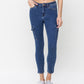 Front product images of Distinguished - High Rise Crop Skinny Jeans