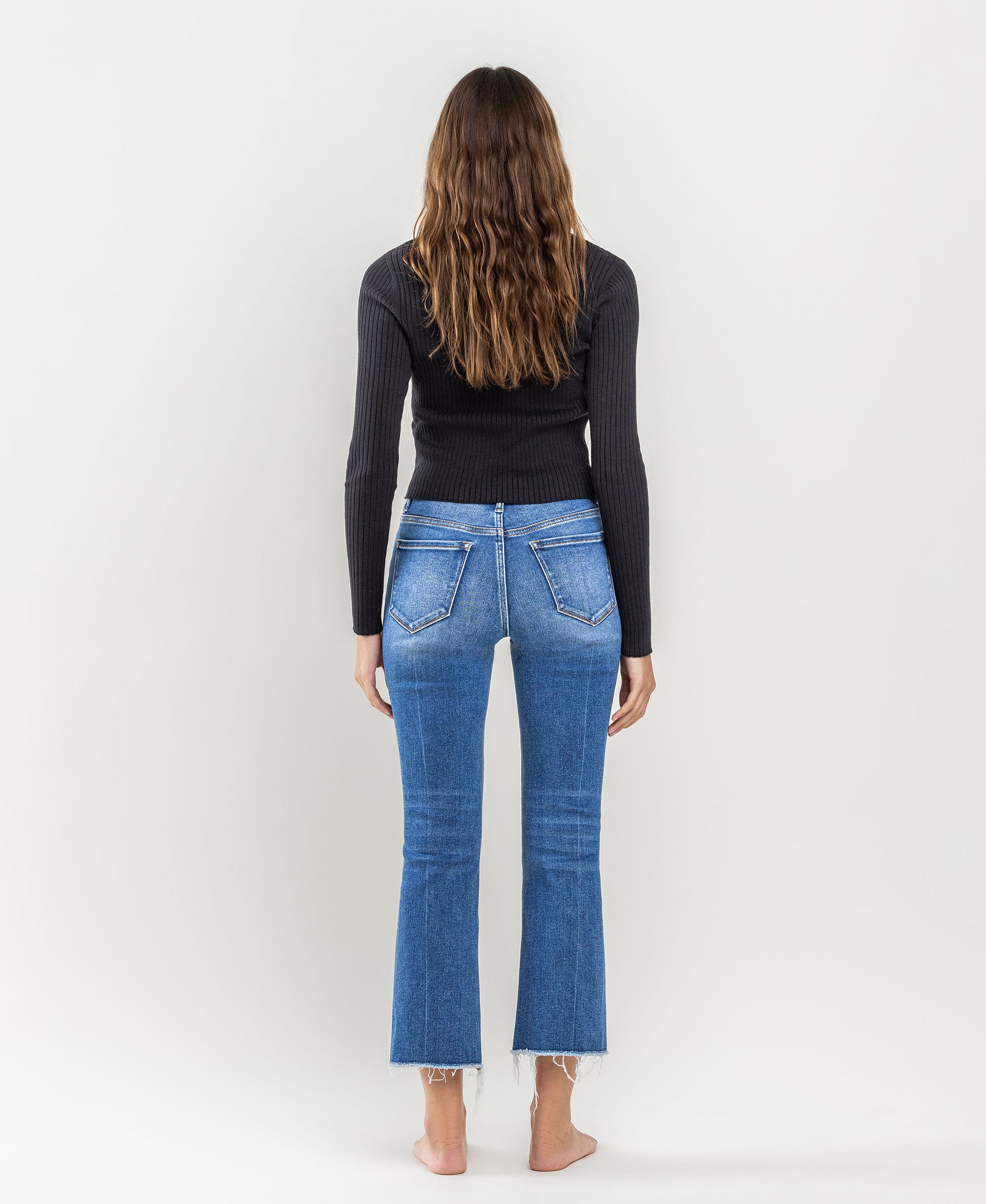 Back product images of Encouragingly - High Rise Kick Flare Jean