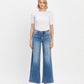 Front product images of Awe - High Rise Trouser Wide Leg Jeans