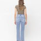 Back product images of Rich - 90's Super High Rise Distressed Straight Jeans