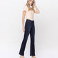 Right 45 degrees product image of Amicability - Mid Rise Flare Bootcut Denim Jeans