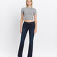 Front product images of Amicability - Mid Rise Flare Bootcut Denim Jeans