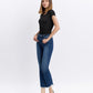 Left 45 degrees product image of Inspirational - High Rise Kick Flare Jeans