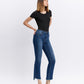 Right 45 degrees product image of Inspirational - High Rise Kick Flare Jeans