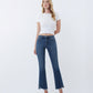 Front product images of Inspirational - High Rise Step Kick Flare Jeans