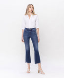 Inspirational - High Rise Step Kick Flare Jeans