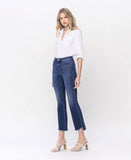 Left 45 degrees product image of Inspirational - High Rise Kick Flare Jeans