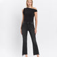 Front product images of Righteousness - High Rise Crop Flare Jeans