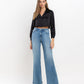 Front product images of Righteously - High Rise Wide Leg Jeans